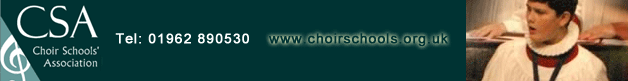 Choir Schools Association Bursary Trust (CSA)