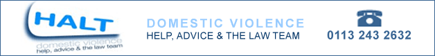 HALT (Help, Advice, & the Law Team) Domestic Violence