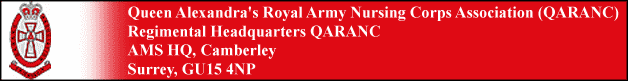 Queen Alexandra's Royal Army Nursing Corps Association (QARANC)