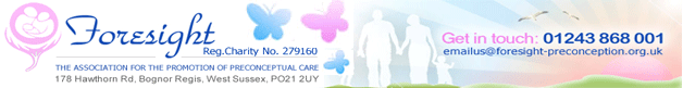 Foresight - The Association for the Promotion of Preconceptual Care
