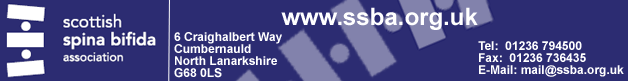 Scottish Spina Bifida Association - Helping Children, Young People & Adults