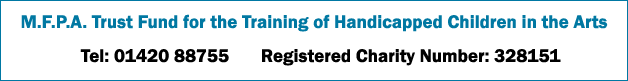 M.F.P.A. Trust Fund for the Training of Handicapped Children in the Arts