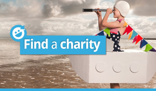 Find a charity to fundraise for