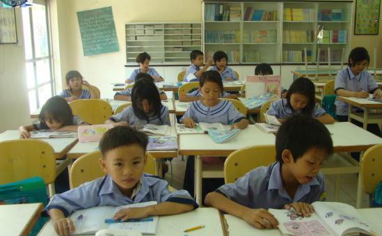 Children at the Sunshine School Vietnam