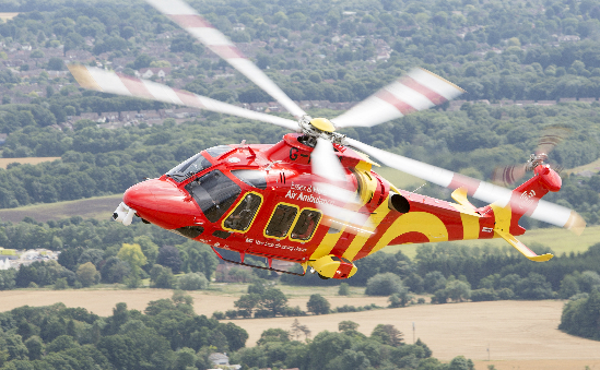 Essex & Herts Air Ambulance brings the hospital to the patient.
