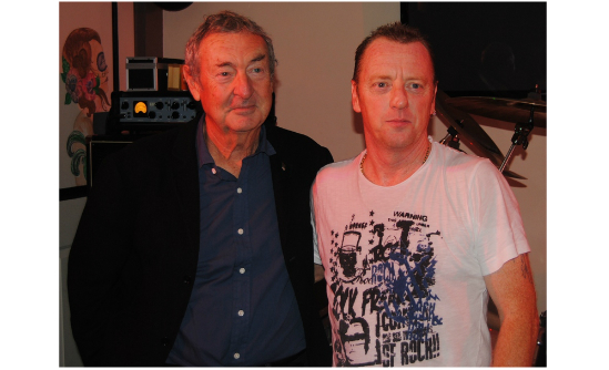 Nick Mason (Pink Floyd) & Phil (Forever Queen)