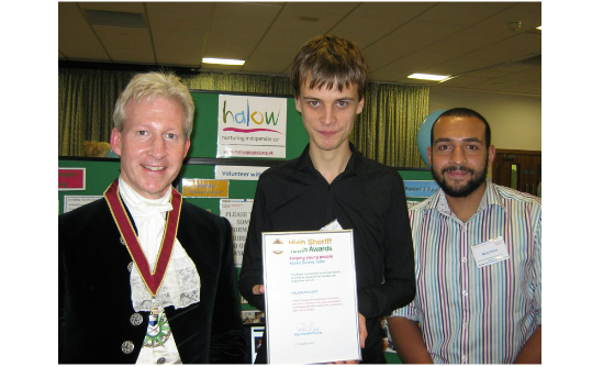 High Sheriff of Surrey, Peter Lee, KF and Nicholas Cross