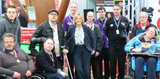Leonard Cheshire Disability supports World Snooker Championship