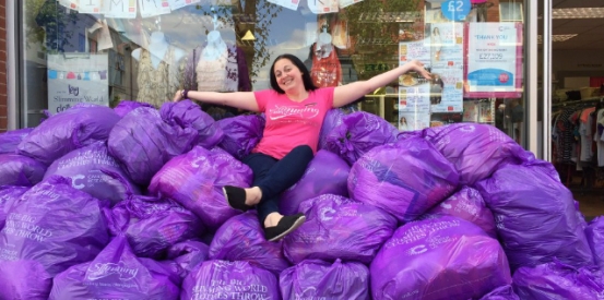 Slimming World & Cancer Research UK raise £2.1 million with unwanted clothes