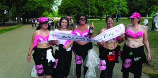 Moon Walking for Breast Cancer