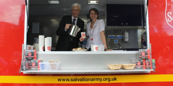 Paul O’Grady goes behind the scenes at The Salvation Army