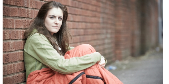 Could you sleep rough for the night?